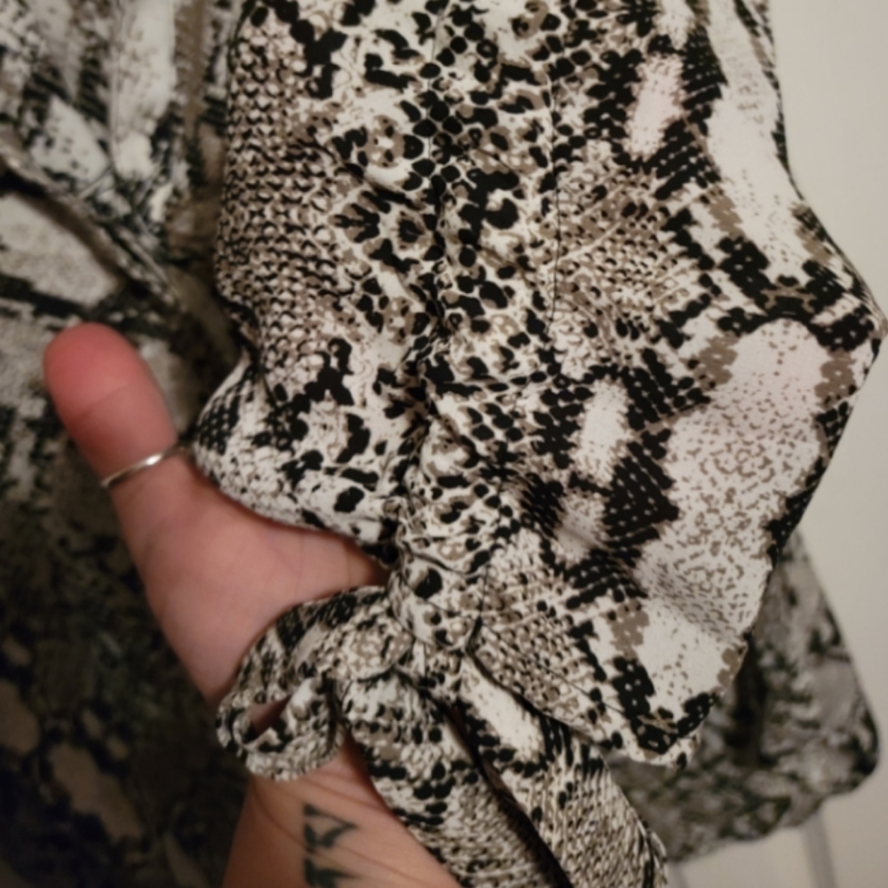 Nwot Rare Express Python Snakeskin Portofino - image 2